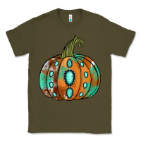 Army Green western cowhide turquoise pumpkin Classic Tee - Jasminsmagicworld
