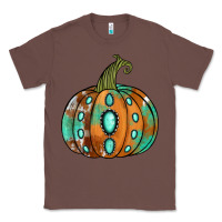 Chestnut western cowhide turquoise pumpkin Classic Tee - Jasminsmagicworld