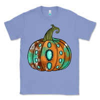 Colony Blue western cowhide turquoise pumpkin Classic Tee - Jasminsmagicworld