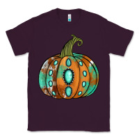 Plum western cowhide turquoise pumpkin Classic Tee - Jasminsmagicworld