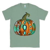 Sage western cowhide turquoise pumpkin Classic Tee - Jasminsmagicworld