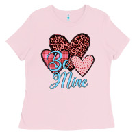 Bubblegum Pink hearts be mine Ladies Tee - JahusDesignShop