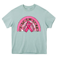Arona breast cancer rainbow Heavy Core Tee - RanaPortraitStore