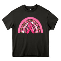 Breast Cancer Rainbow Heavy Core Tee | Teevron