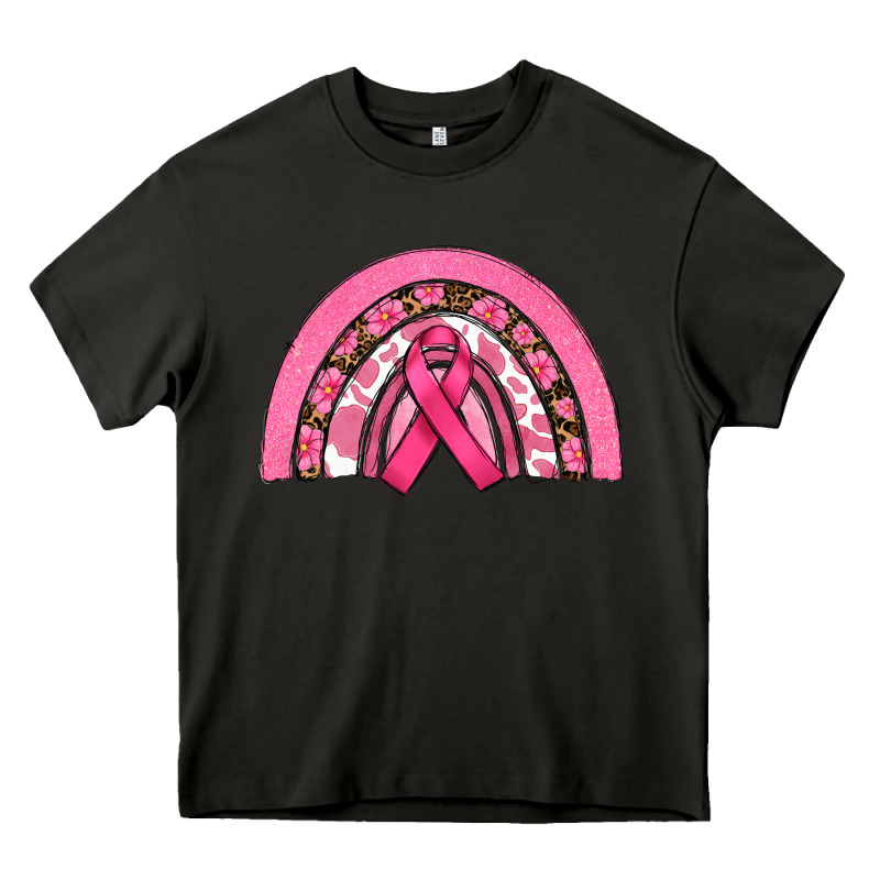 Breast Cancer Rainbow Heavy Core Tee by RanaPortraitStore | Teevron