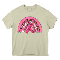 Mossy breast cancer rainbow Heavy Core Tee - RanaPortraitStore
