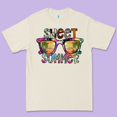 Sweet Summer Premium Tee Designed By Sublimationcraftshop