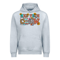 Heather Grey med tech crew Urban Hoodie - OliviaCreatesArt