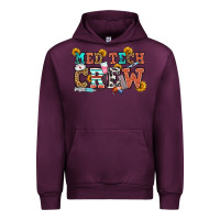 Mauve Wine med tech crew Urban Hoodie - OliviaCreatesArt