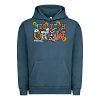 Pigment Midnight Navy med tech crew Urban Hoodie - OliviaCreatesArt