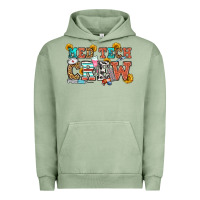 Pigment Oil Green med tech crew Urban Hoodie - OliviaCreatesArt