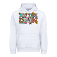 White med tech crew Urban Hoodie - OliviaCreatesArt