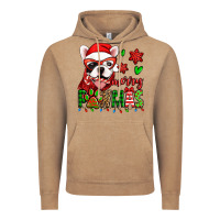 Vintage Coffee merry pawmas christmas french bulldog Vintage Hoodie - Jasminsmagicworld