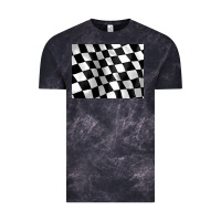 Cloud Black race flag 3200x2400 Vintage Tee - AdoDesignShop