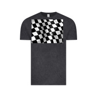 Vintage Black race flag 3200x2400 Vintage Tee - AdoDesignShop
