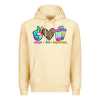 Pina Colada peace love loaded tea Premium Hoodie - JahusDesignShop