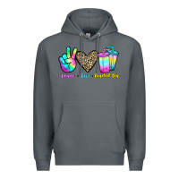 Rock peace love loaded tea Premium Hoodie - JahusDesignShop