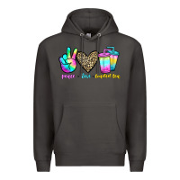 Smoke peace love loaded tea Premium Hoodie - JahusDesignShop