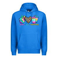 True Royal peace love loaded tea Premium Hoodie - JahusDesignShop