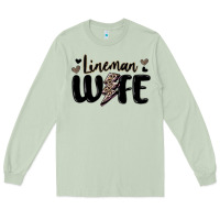 Matcha lineman wife Long Sleeve Tee - MaliasSmallBusiness