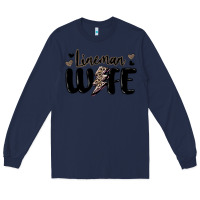 Navy lineman wife Long Sleeve Tee - MaliasSmallBusiness