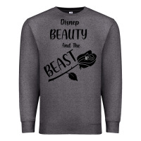 Charcoal Heather Wrt Beauty And The Beast Premium Sweatshirt - Bettercallsaul