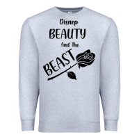 Heather Grey Wrt Beauty And The Beast Premium Sweatshirt - Bettercallsaul