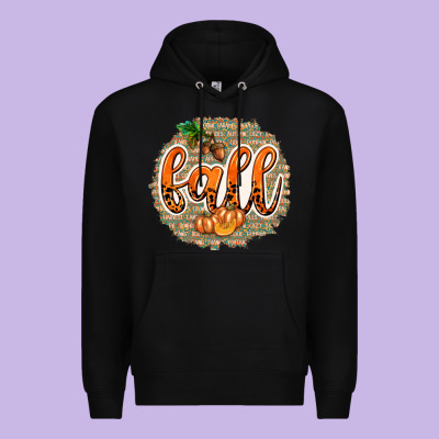 Fall With Background Premium Hoodie Designed By Texasbilliewilder