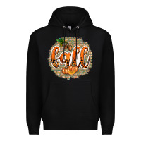 Black Fall with Background Premium Hoodie - texasbilliewilder