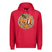 Cardinal Fall with Background Premium Hoodie - texasbilliewilder