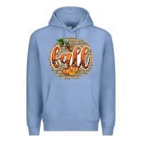 Colony Blue Fall with Background Premium Hoodie - texasbilliewilder