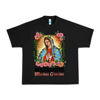 Black madrecita muchas gracias lady of Guadalupe Urban Heavy Tee - BarkalooDesign
