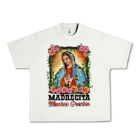 Pistachio madrecita muchas gracias lady of Guadalupe Urban Heavy Tee - BarkalooDesign