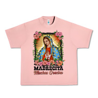 Madrecita Muchas Gracias Lady Of Guadalupe Urban Heavy Tee | Teevron