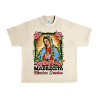 Sandshell madrecita muchas gracias lady of Guadalupe Urban Heavy Tee - BarkalooDesign