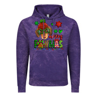 Cloud Purple merry pawmas christmas dachshund Vintage Hoodie - Jasminsmagicworld