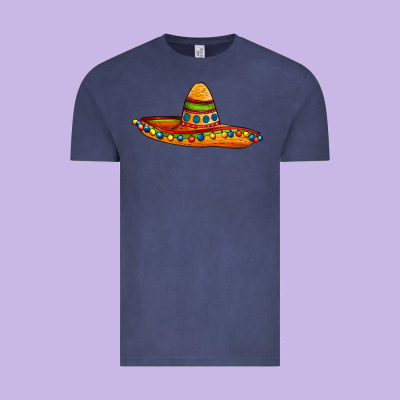 Sombrero Vintage Tee Designed By Adodesignshop
