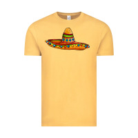 Vintage Mustard sombrero Vintage Tee - AdoDesignShop