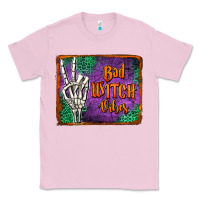 Bubblegum Pink bad witch vibes Classic Tee - Jasminsmagicworld