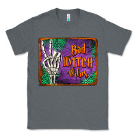Charcoal Heather bad witch vibes Classic Tee - Jasminsmagicworld
