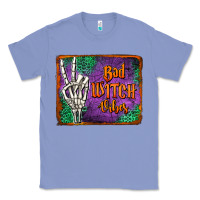 Colony Blue bad witch vibes Classic Tee - Jasminsmagicworld