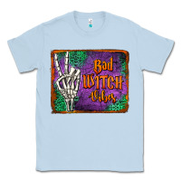 Dusty Blue bad witch vibes Classic Tee - Jasminsmagicworld