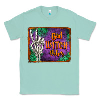 Seafoam bad witch vibes Classic Tee - Jasminsmagicworld