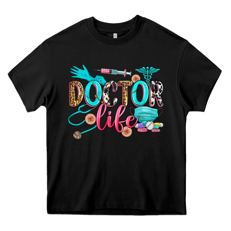 Doctor Life Heavy Core Tee by Zillion Design Studio | Teevron