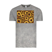 Cloud Rock sunflower leopard background 3200x2400 Vintage Tee - AdoDesignShop