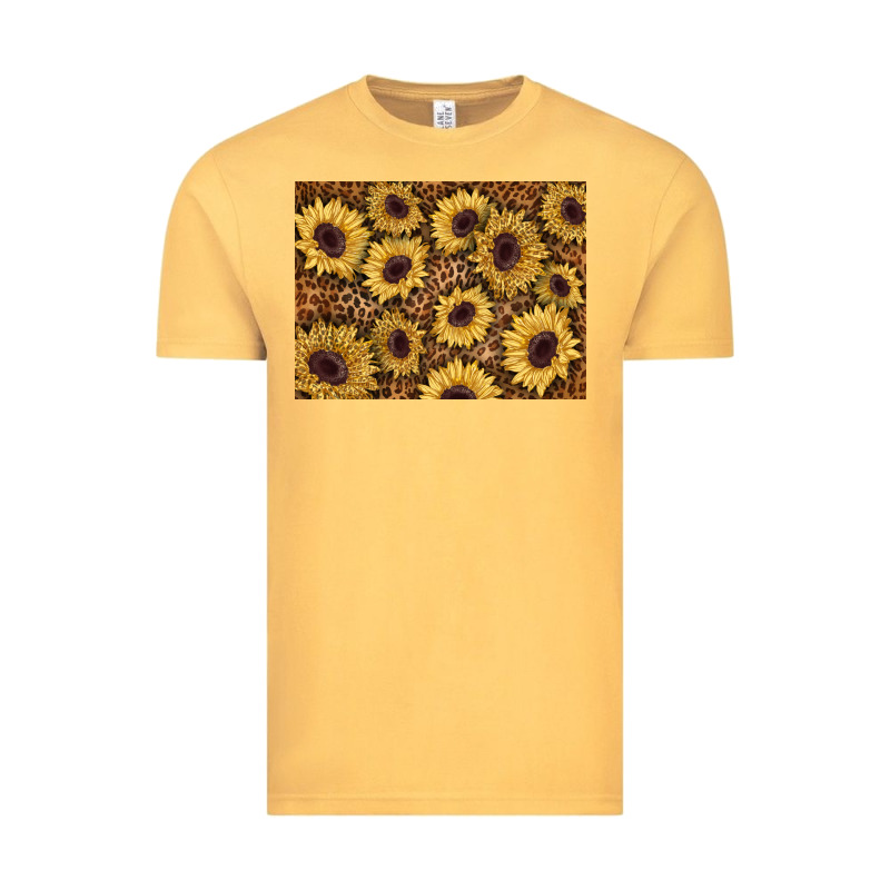 Sunflower Leopard Background 3200x2400 Vintage Tee by AdoDesignShop | Teevron