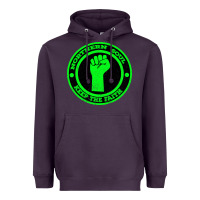 Plum Northern Soul Keep the Faith Heavyweight Hoodie - Bettercallsaul