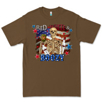 Cacao Red white boozy 4th of july Premium Tee - CowGirlArtShop