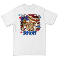 White Red white boozy 4th of july Premium Tee - CowGirlArtShop