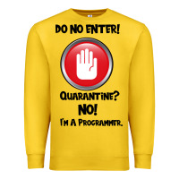 Lemon I'm Not In Quarantine I'm A Programmer Premium Sweatshirt - Bettercallsaul
